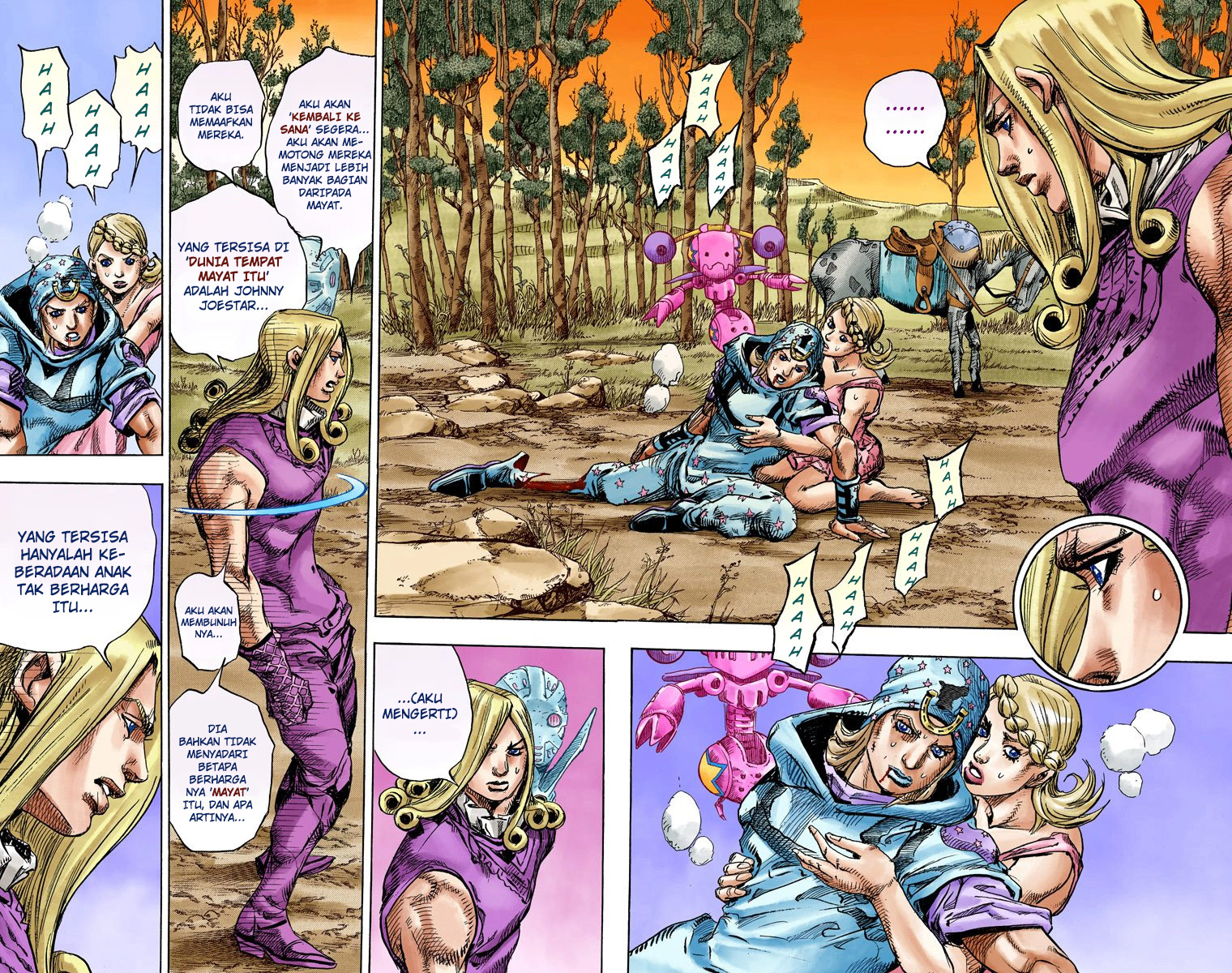 Read JoJo’s Bizarre Adventure Part 7 Steel Ball Run ID Manga Online