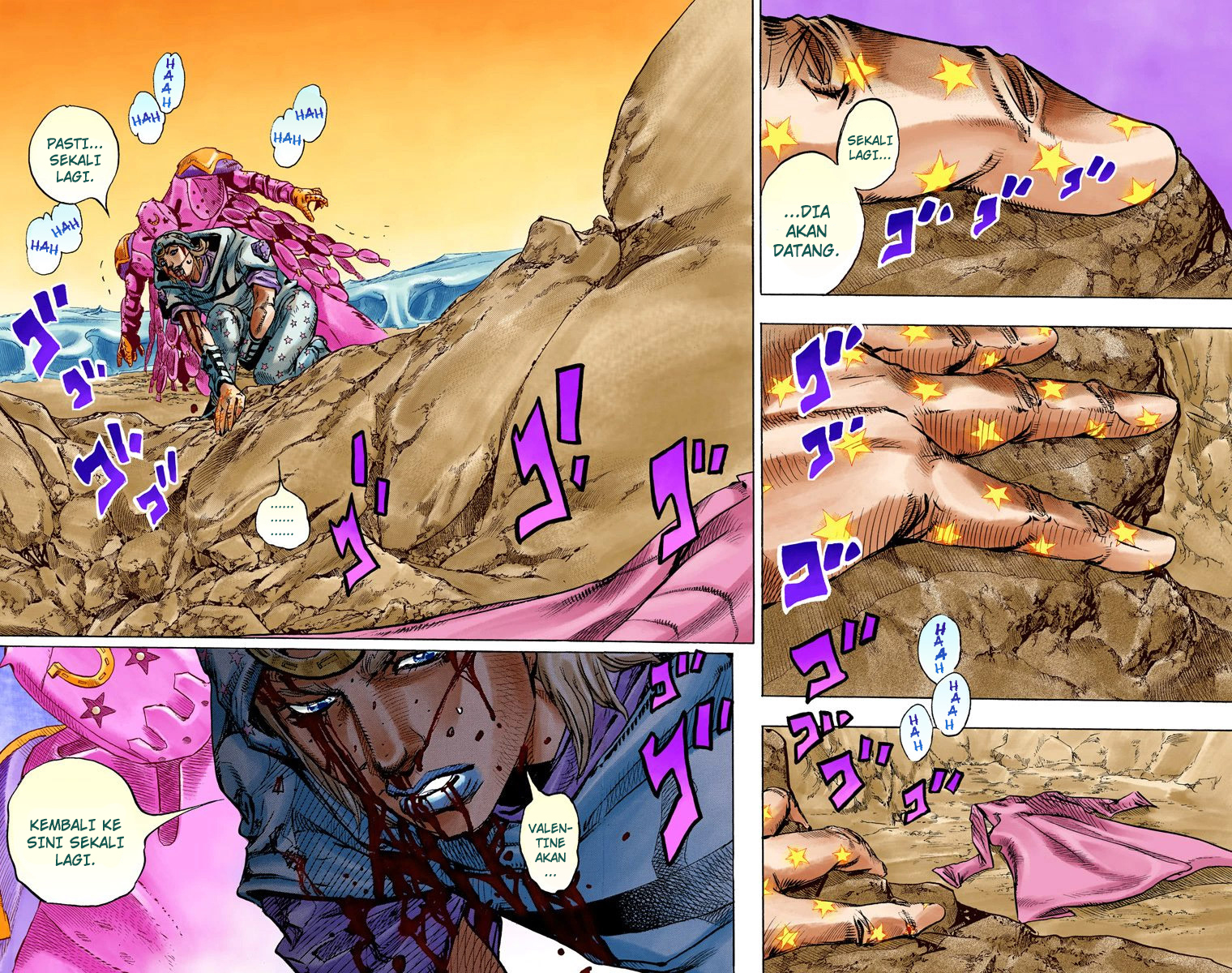 Read JoJo’s Bizarre Adventure Part 7 Steel Ball Run ID Manga Online