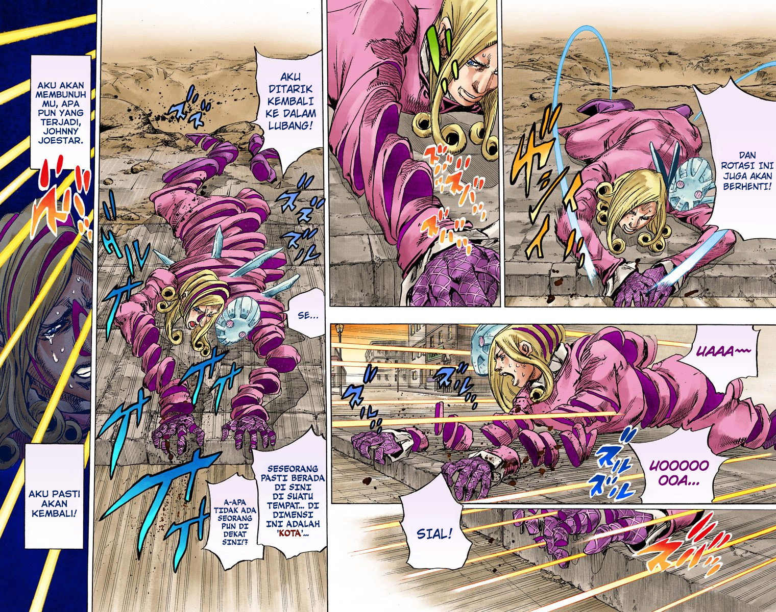 Read JoJo’s Bizarre Adventure Part 7 Steel Ball Run ID Manga Online