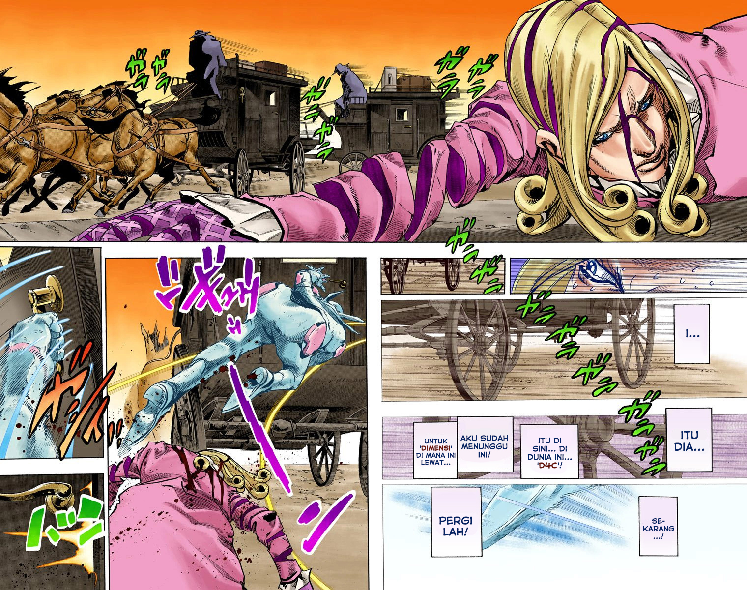 Read JoJo’s Bizarre Adventure Part 7 Steel Ball Run ID Manga Online