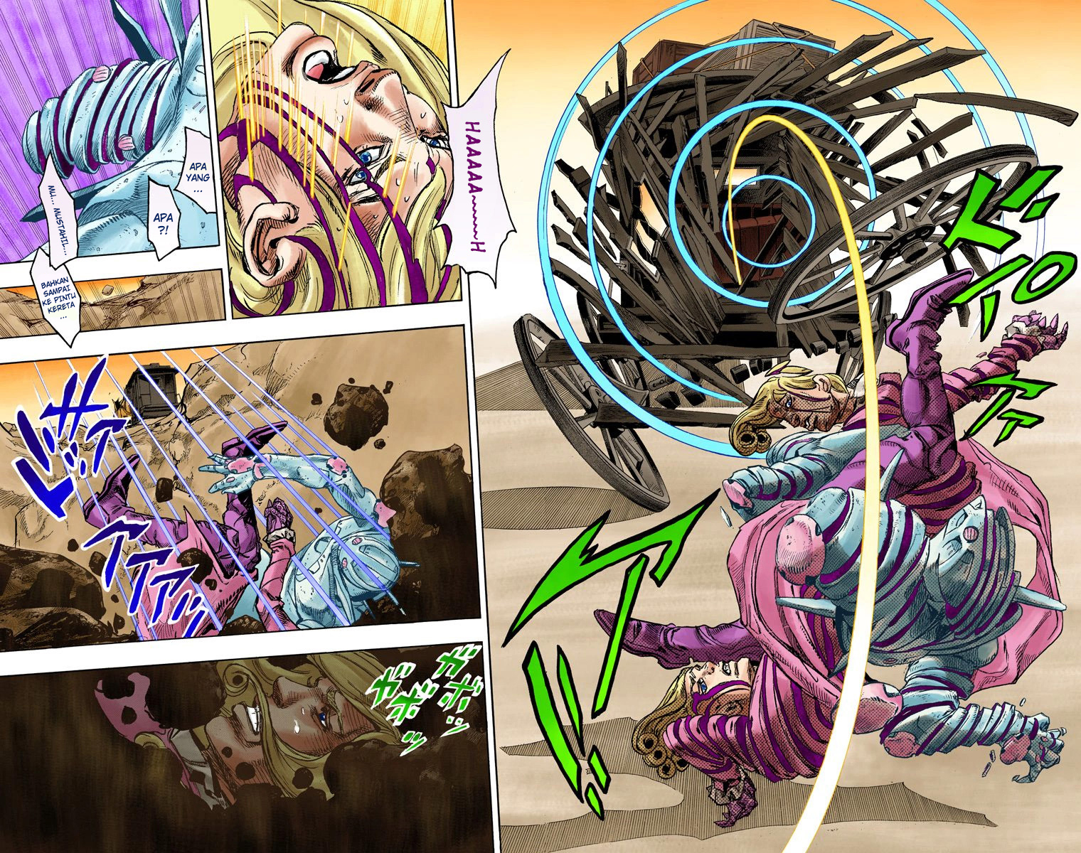 Read JoJo’s Bizarre Adventure Part 7 Steel Ball Run ID Manga Online