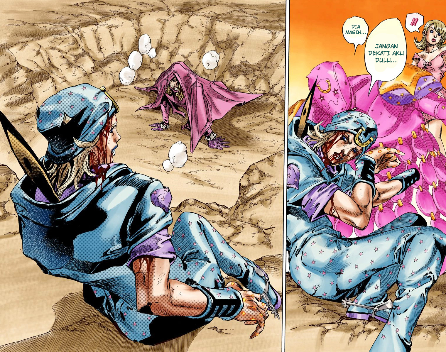 Read JoJo’s Bizarre Adventure Part 7 Steel Ball Run ID Manga Online
