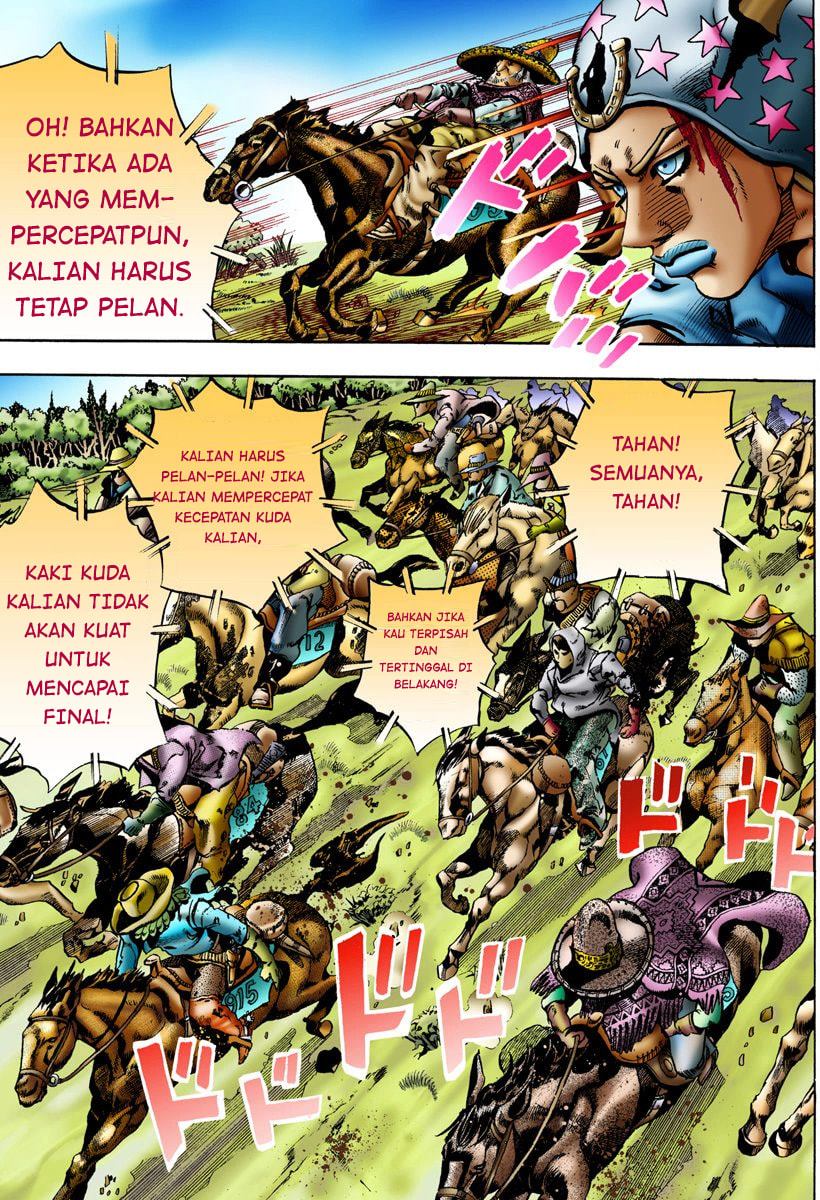 Read JoJo’s Bizarre Adventure Part 7 Steel Ball Run ID Manga Online