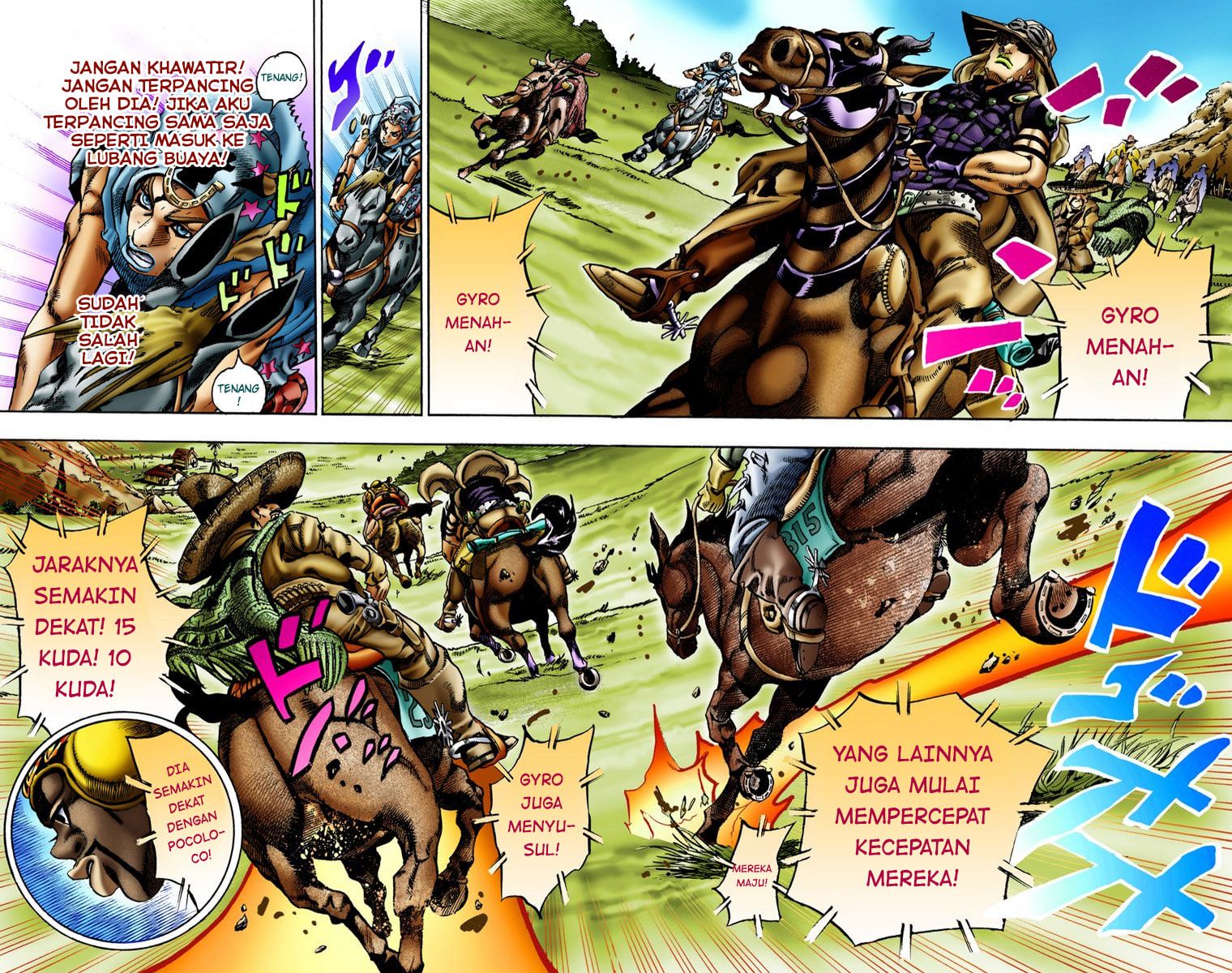 Read JoJo’s Bizarre Adventure Part 7 Steel Ball Run ID Manga Online