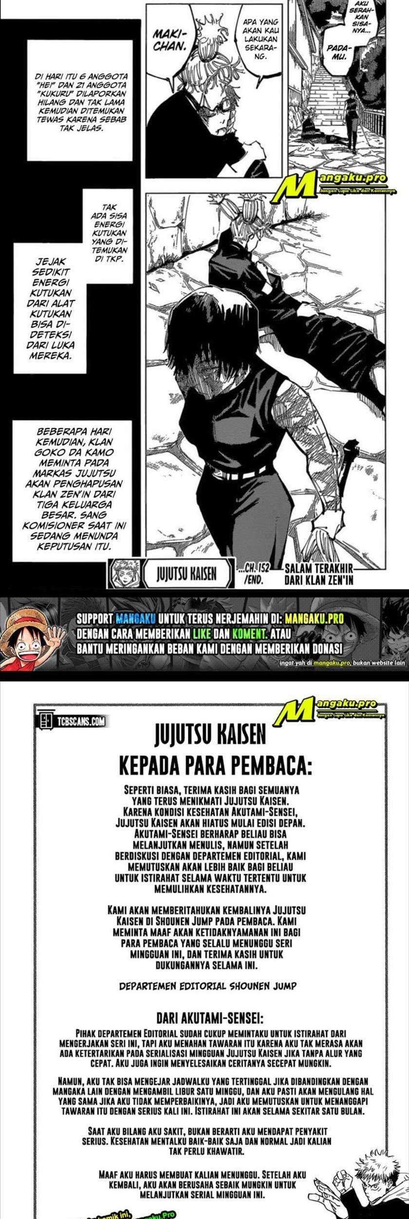 Read Jujutsu Kaisen ID Manga Online