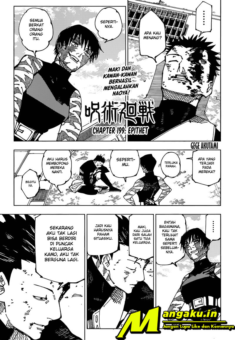 Read Jujutsu Kaisen ID Manga Online