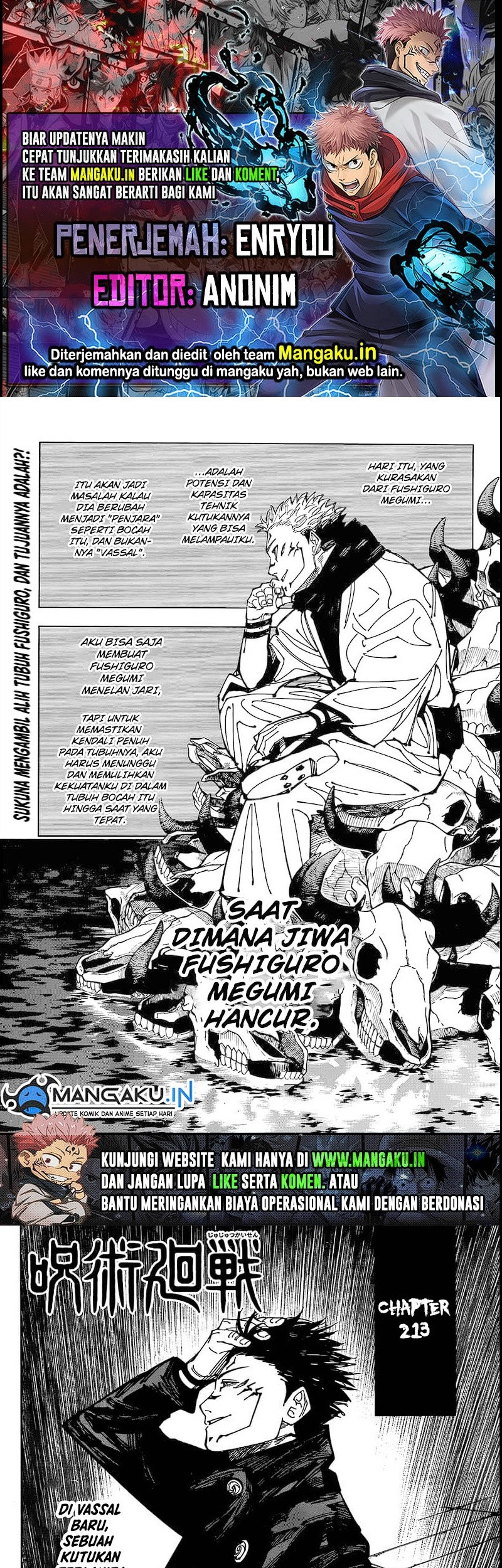 Read Jujutsu Kaisen ID Manga Online