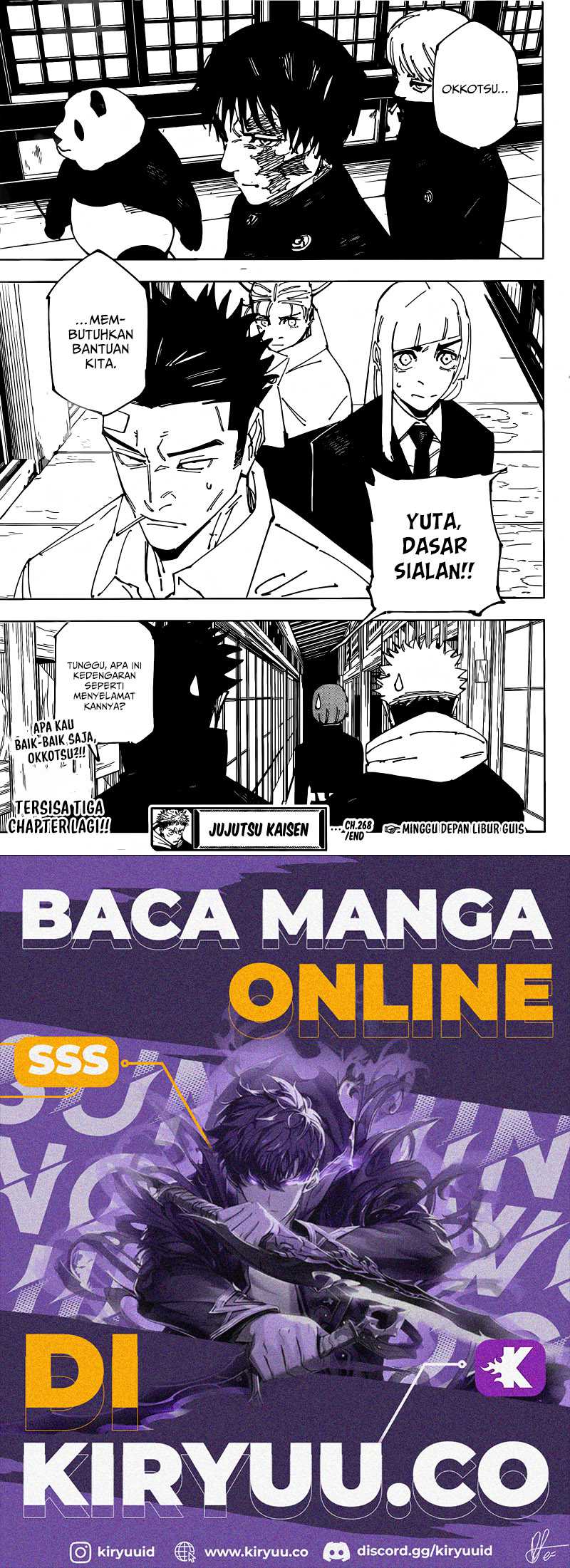 Read Jujutsu Kaisen ID Manga Online