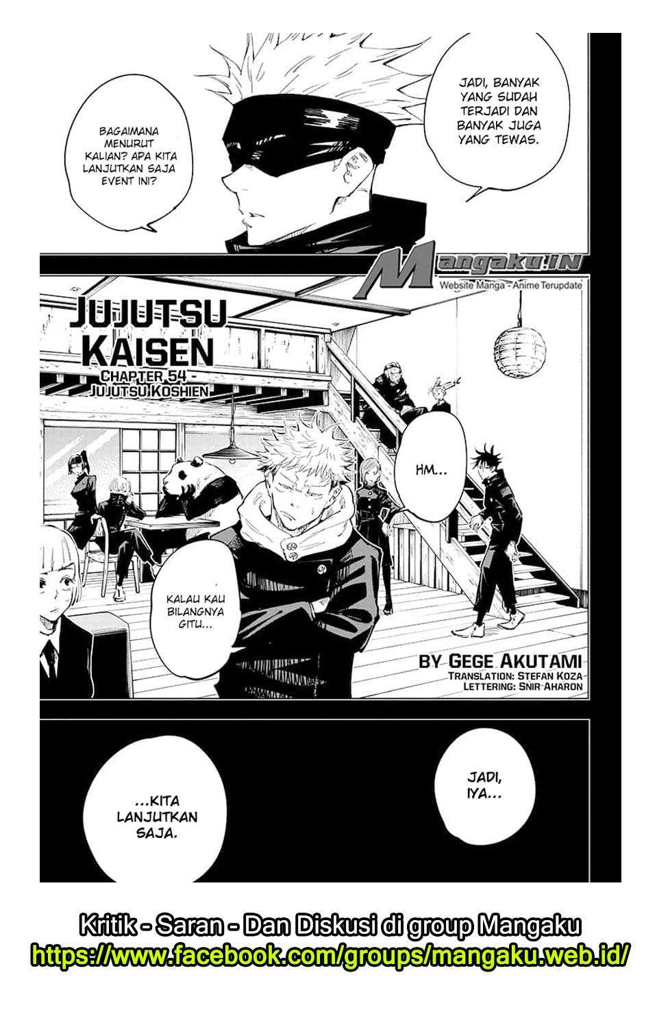 Read Jujutsu Kaisen ID Manga Online