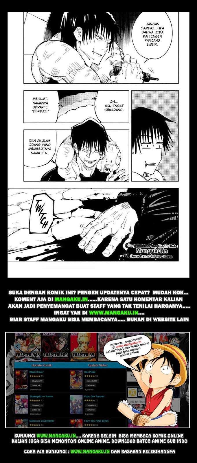 Read Jujutsu Kaisen ID Manga Online