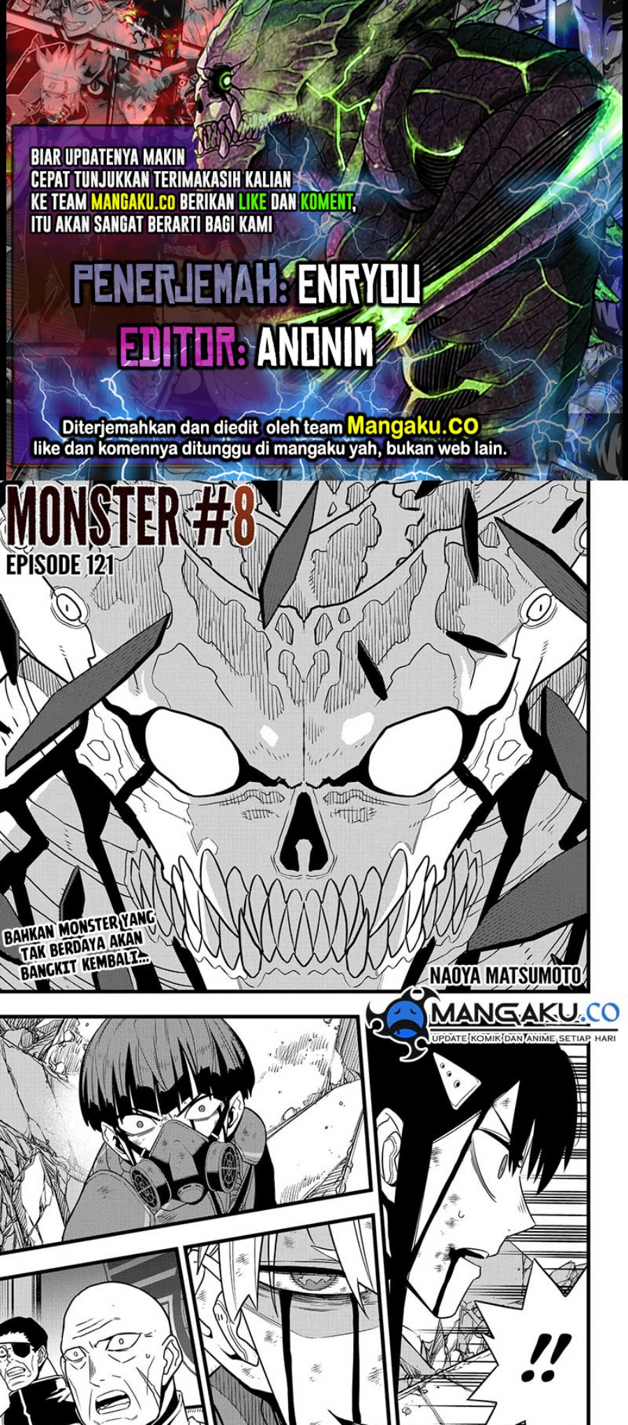 Read Kaiju No.8 ID Manga Online