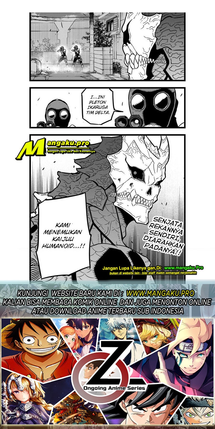 Read Kaiju No.8 ID Manga Online