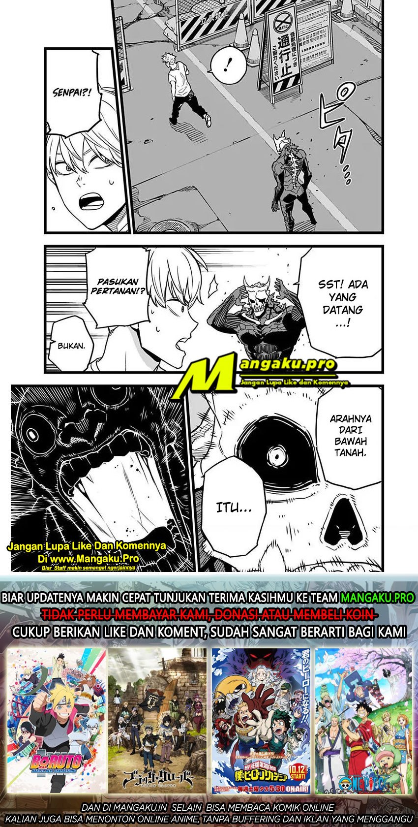 Read Kaiju No.8 ID Manga Online