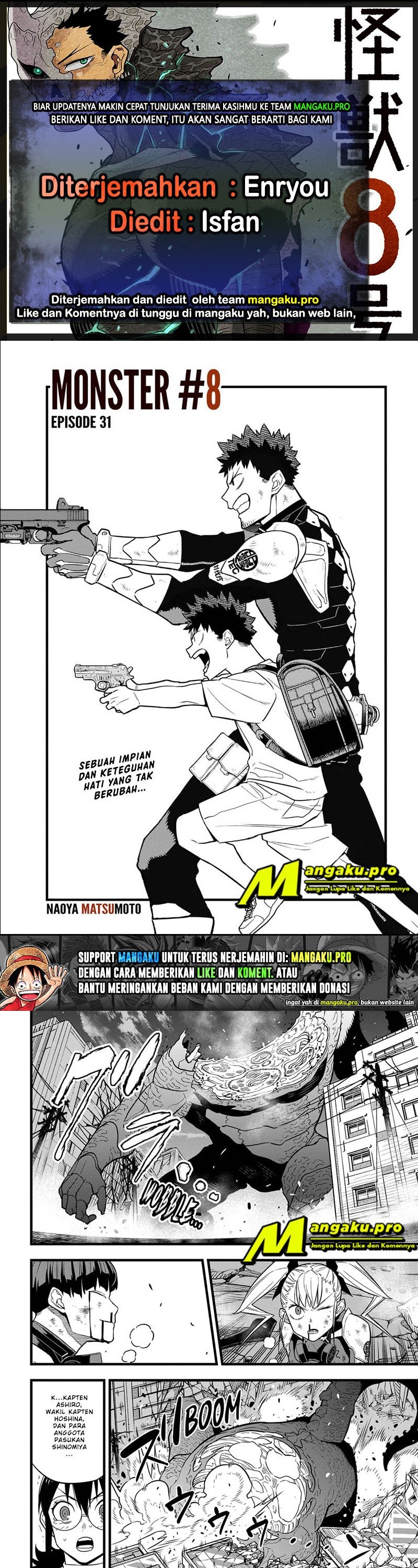 Read Kaiju No.8 ID Manga Online