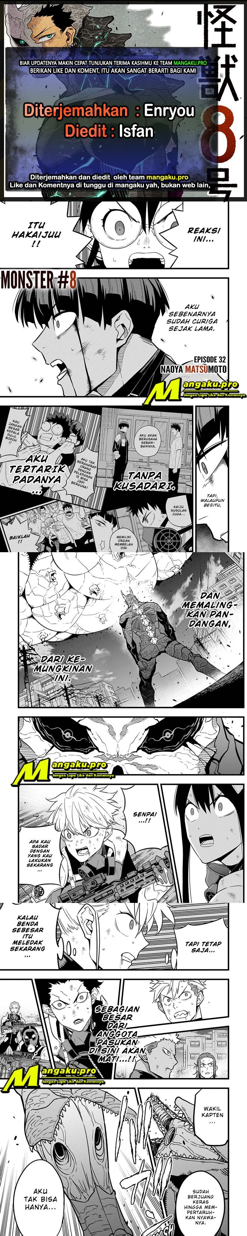 Read Kaiju No.8 ID Manga Online