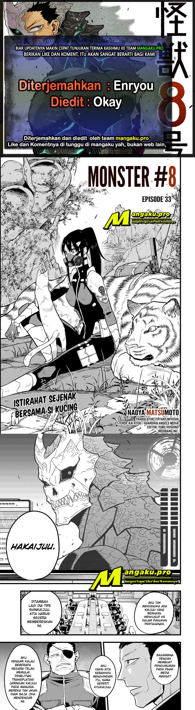 Read Kaiju No.8 ID Manga Online