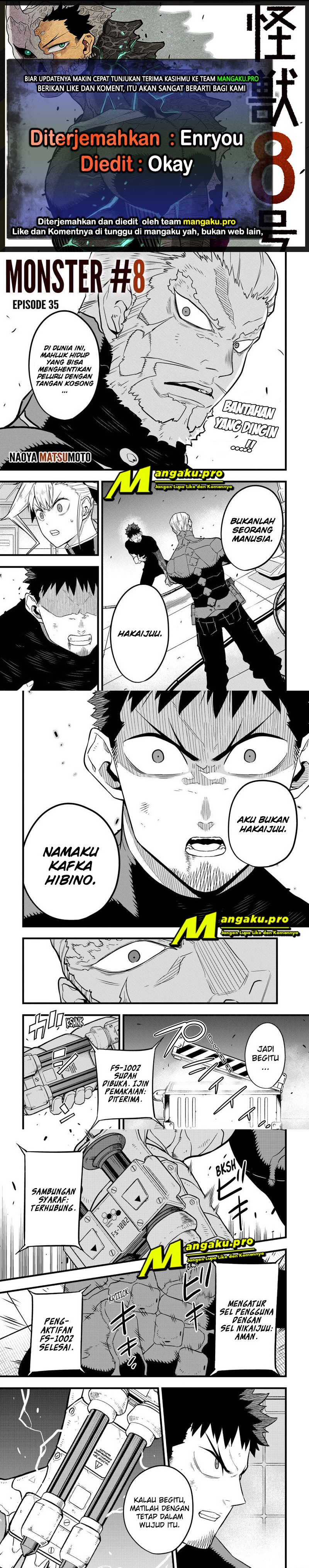 Read Kaiju No.8 ID Manga Online