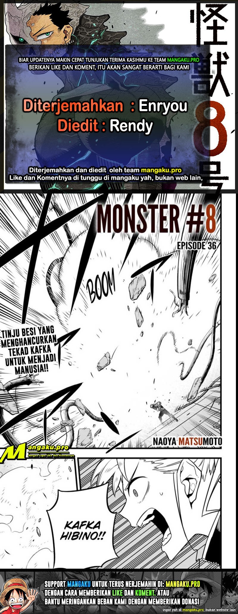 Read Kaiju No.8 ID Manga Online