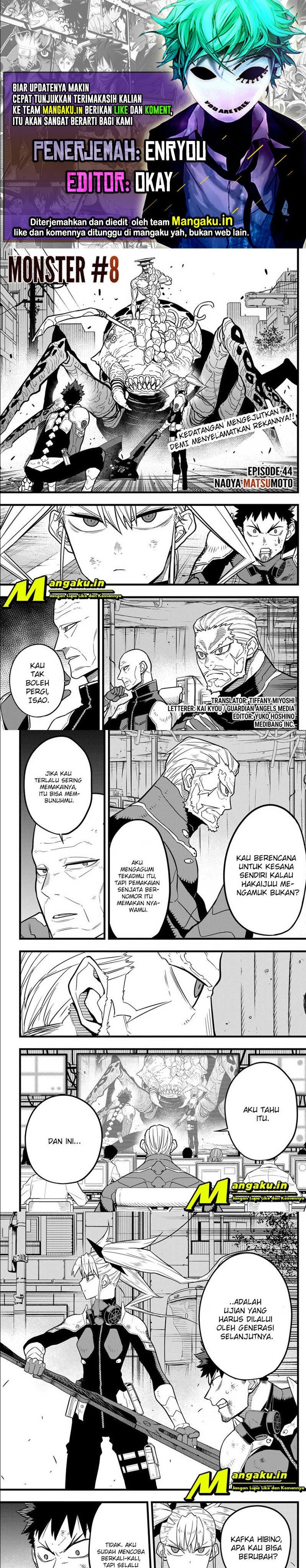 Read Kaiju No.8 ID Manga Online