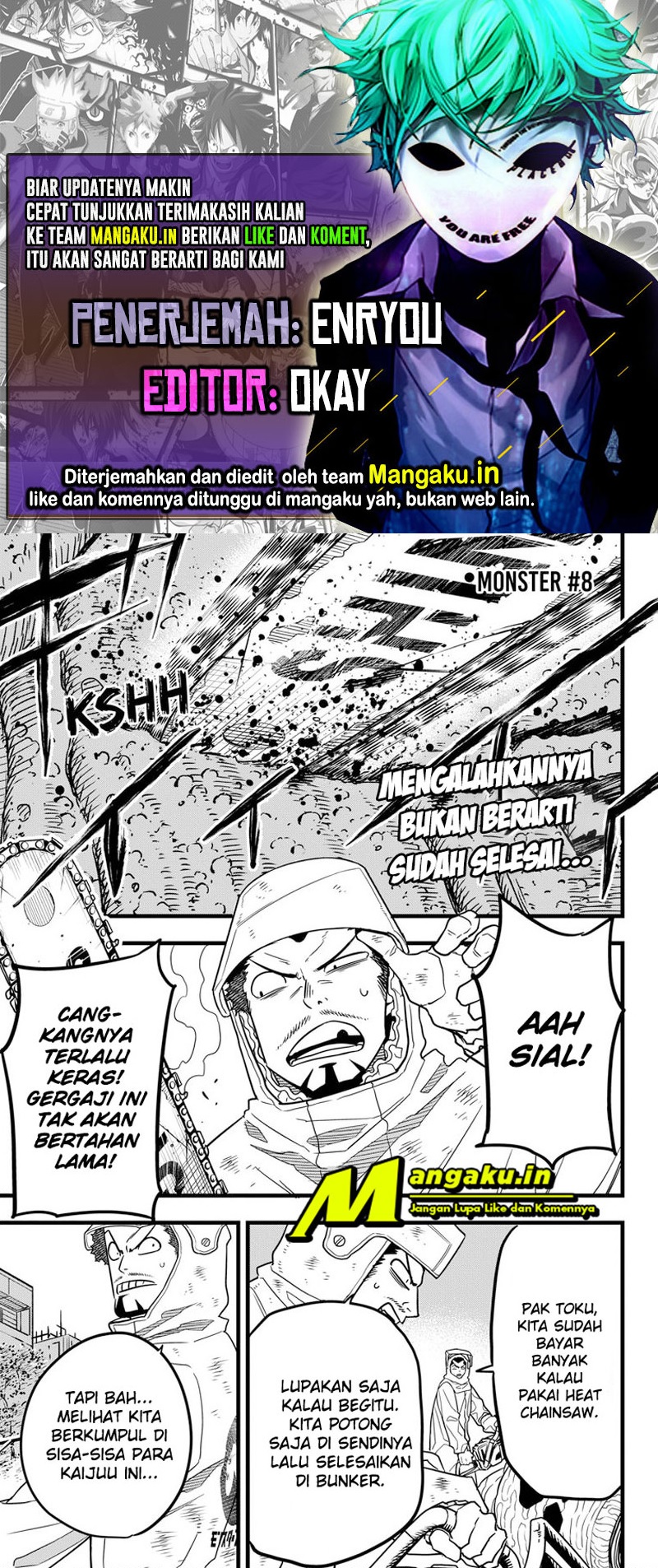 Read Kaiju No.8 ID Manga Online