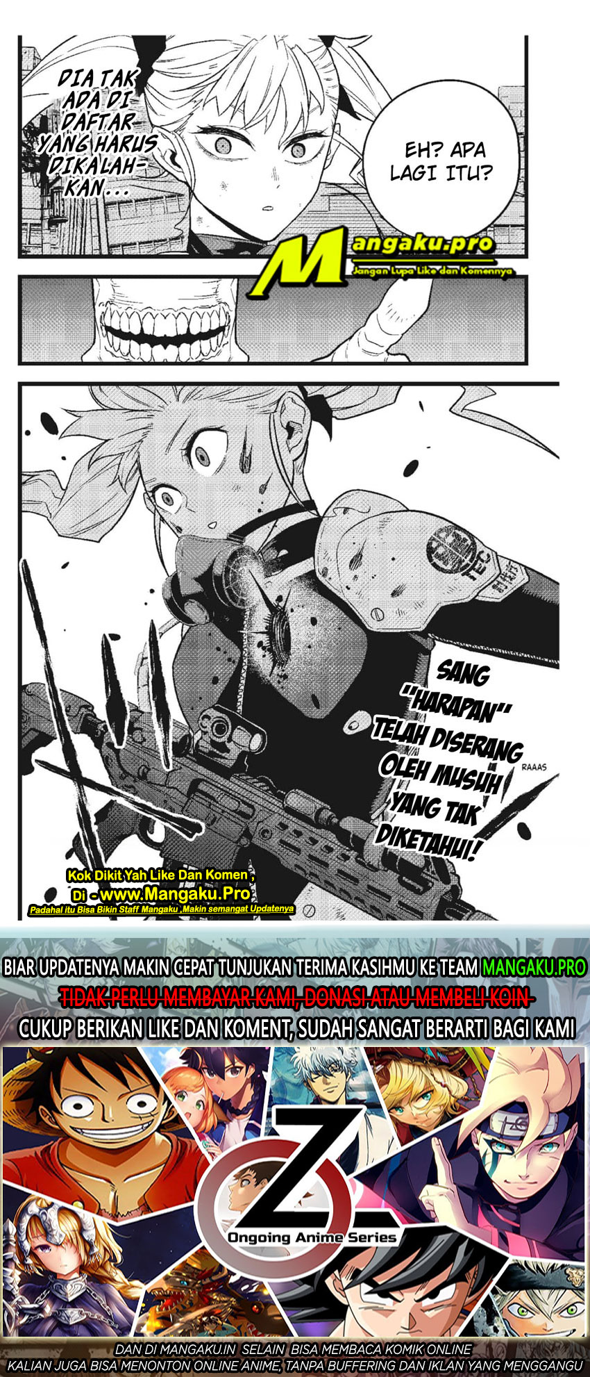 Read Kaiju No.8 ID Manga Online