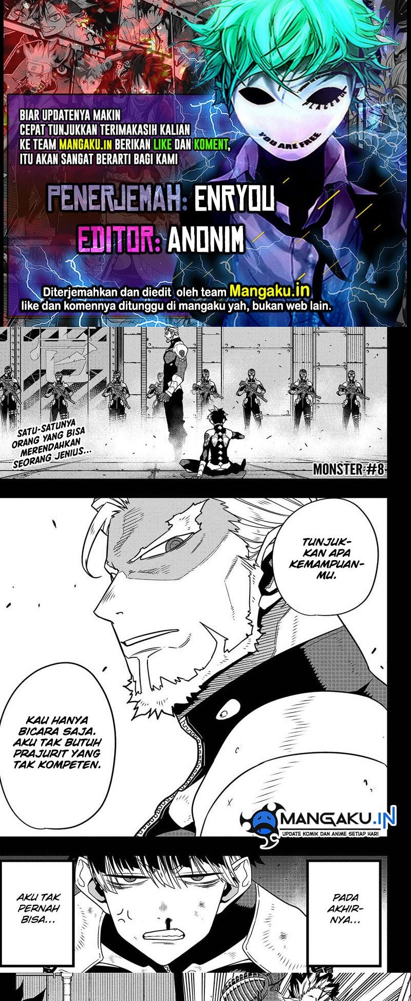 Read Kaiju No.8 ID Manga Online