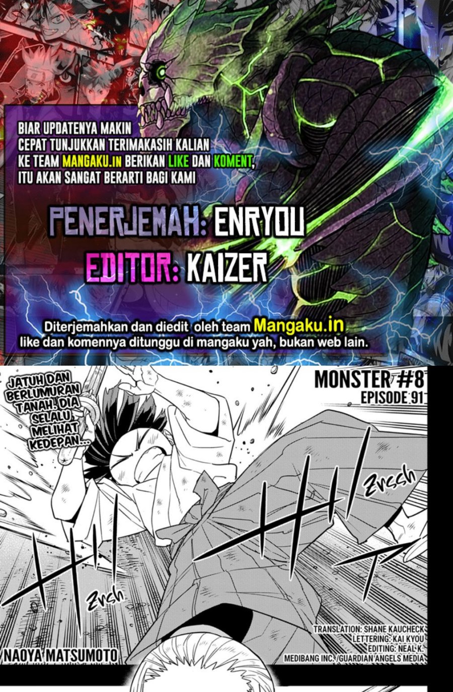 Read Kaiju No.8 ID Manga Online