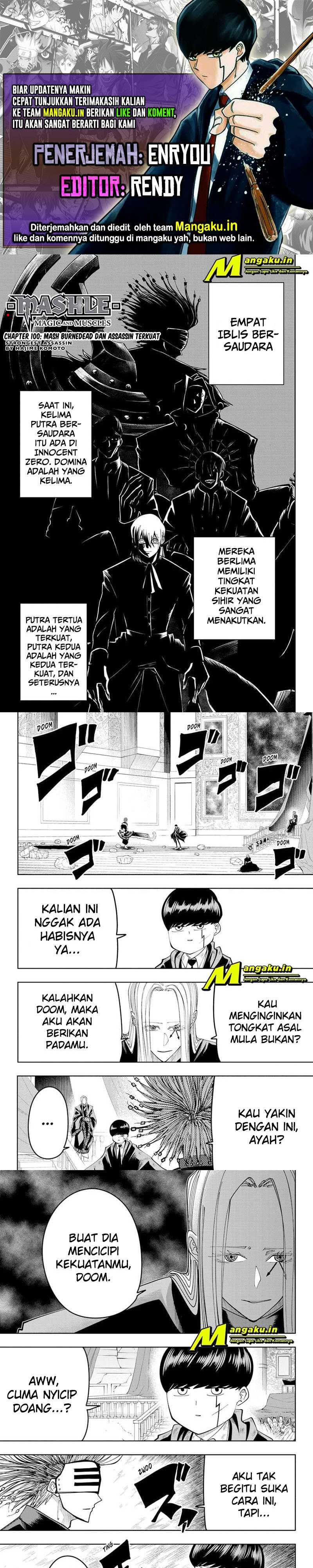 Read Mashle  Magic and Muscles ID Manga Online