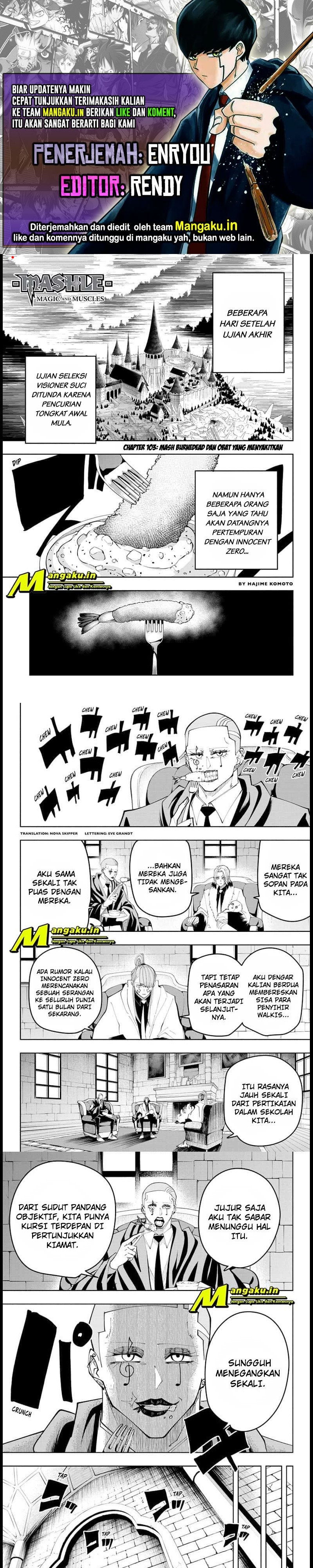 Read Mashle  Magic and Muscles ID Manga Online