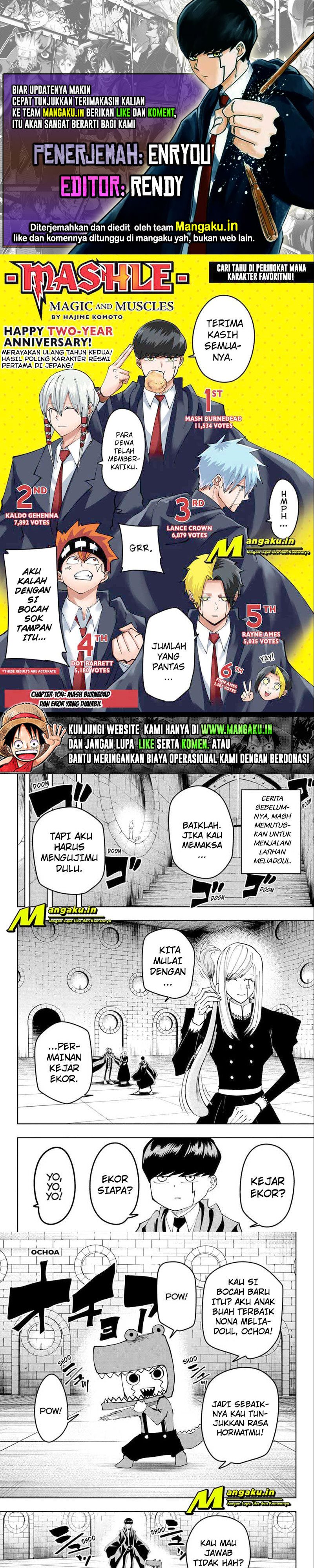 Read Mashle  Magic and Muscles ID Manga Online