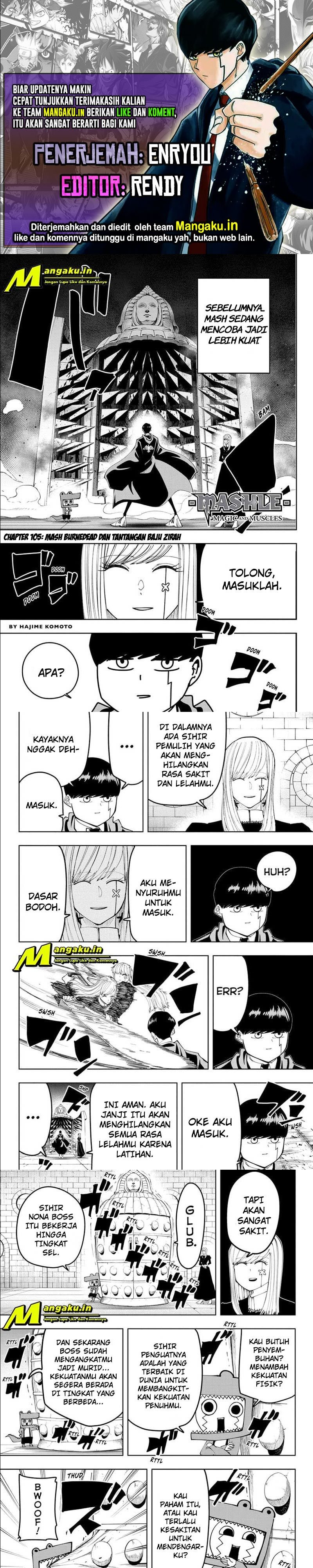 Read Mashle  Magic and Muscles ID Manga Online