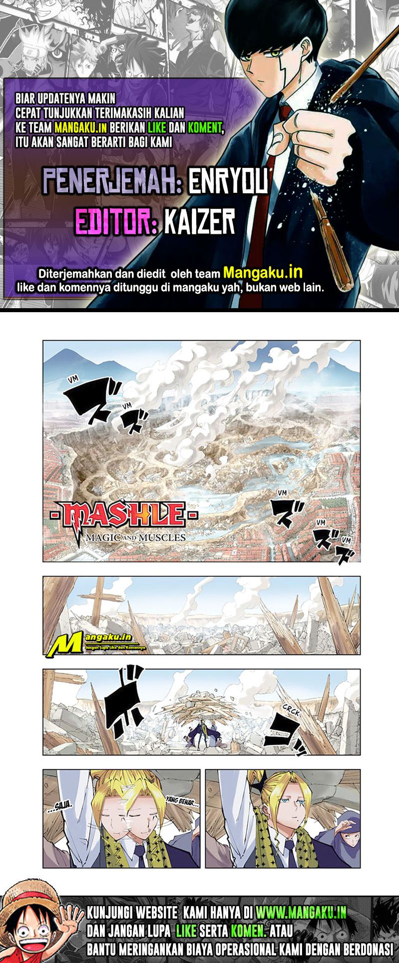 Read Mashle  Magic and Muscles ID Manga Online