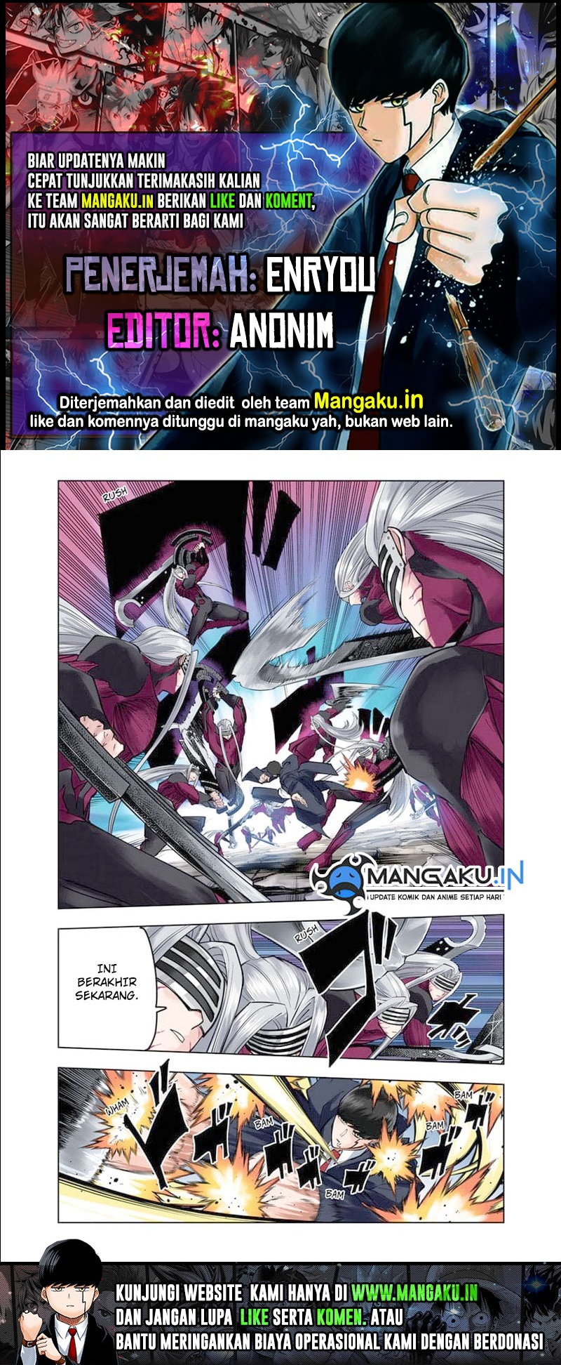 Read Mashle  Magic and Muscles ID Manga Online