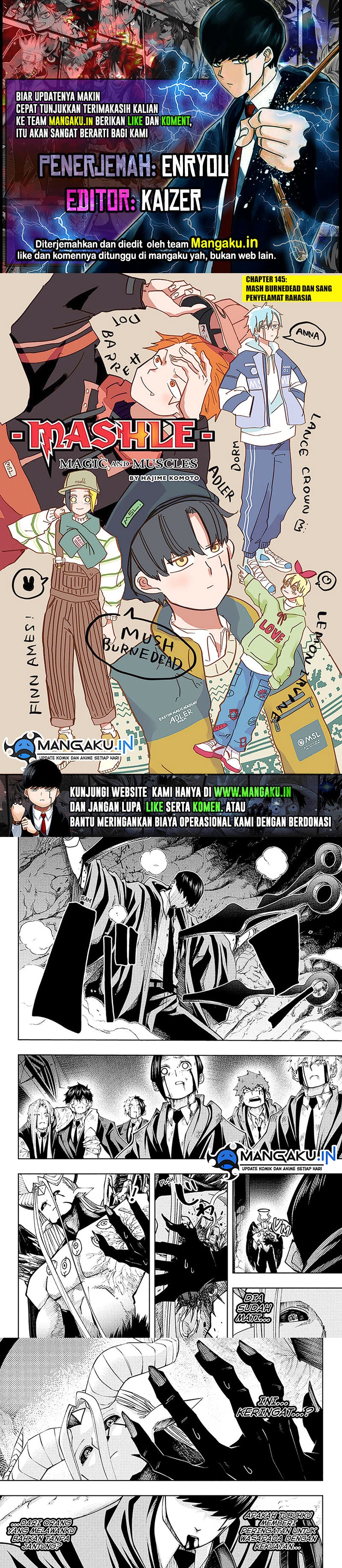 Read Mashle  Magic and Muscles ID Manga Online