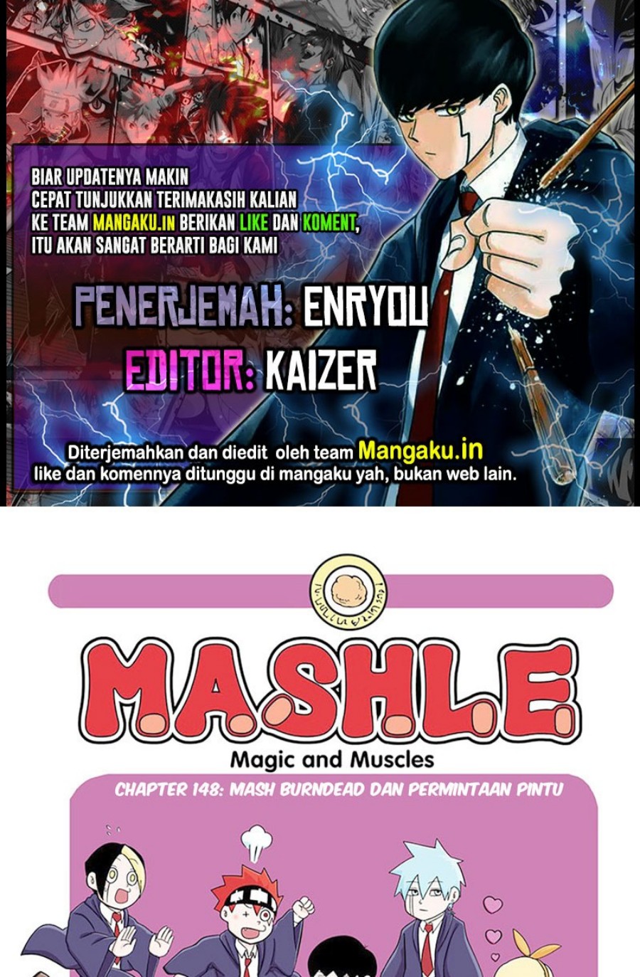 Read Mashle  Magic and Muscles ID Manga Online