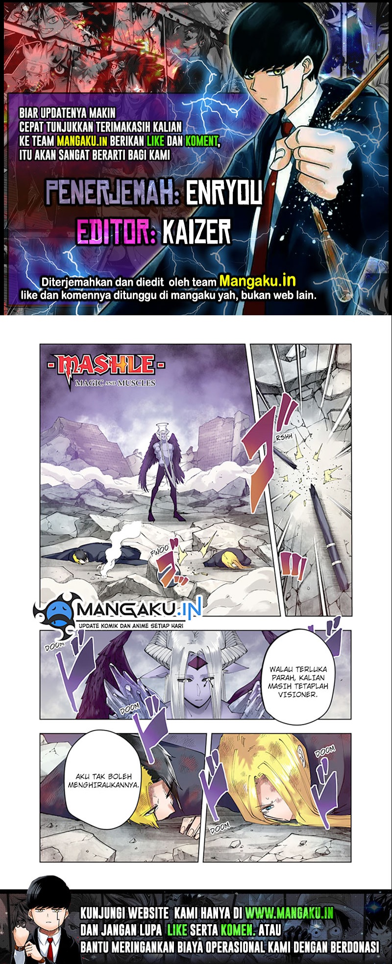 Read Mashle  Magic and Muscles ID Manga Online