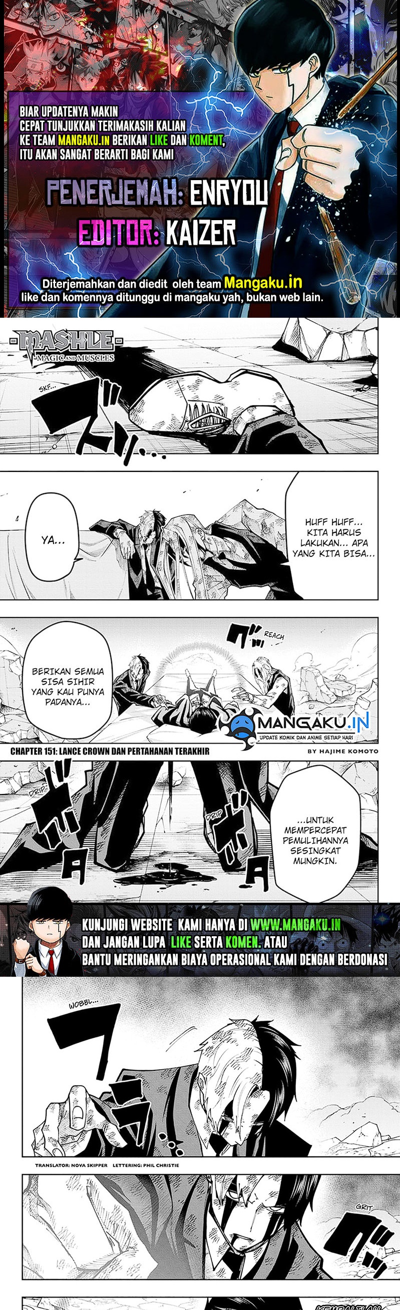Read Mashle  Magic and Muscles ID Manga Online