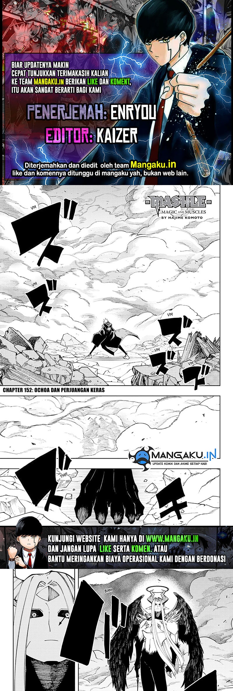 Read Mashle  Magic and Muscles ID Manga Online