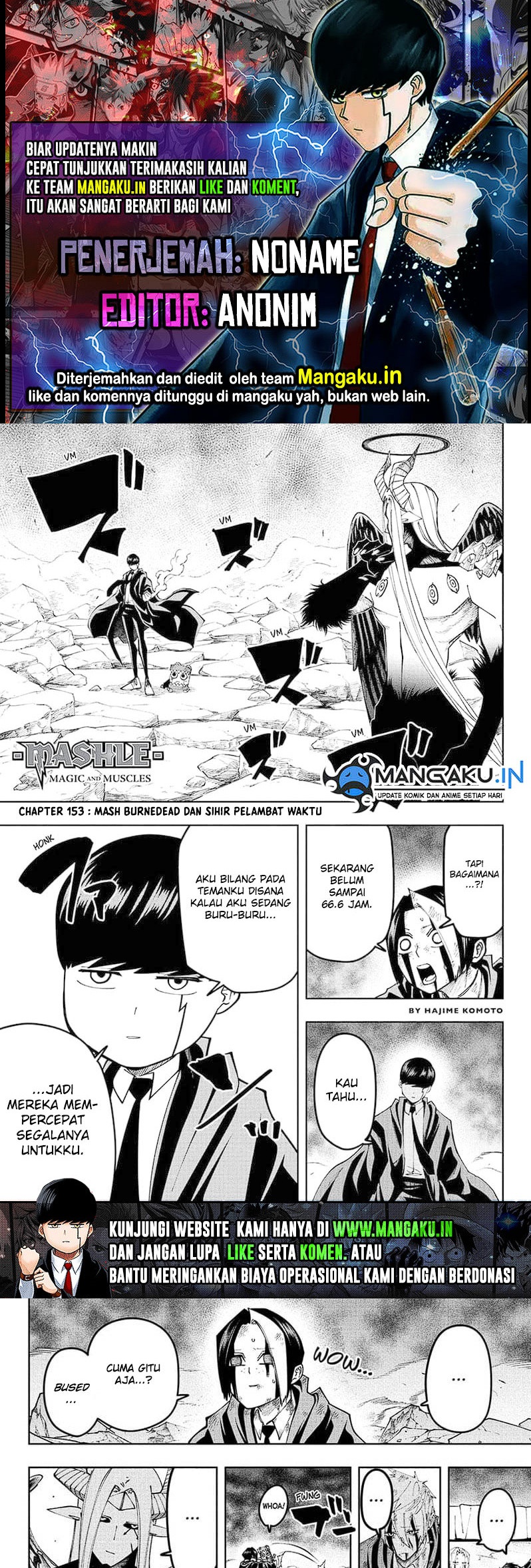 Read Mashle  Magic and Muscles ID Manga Online