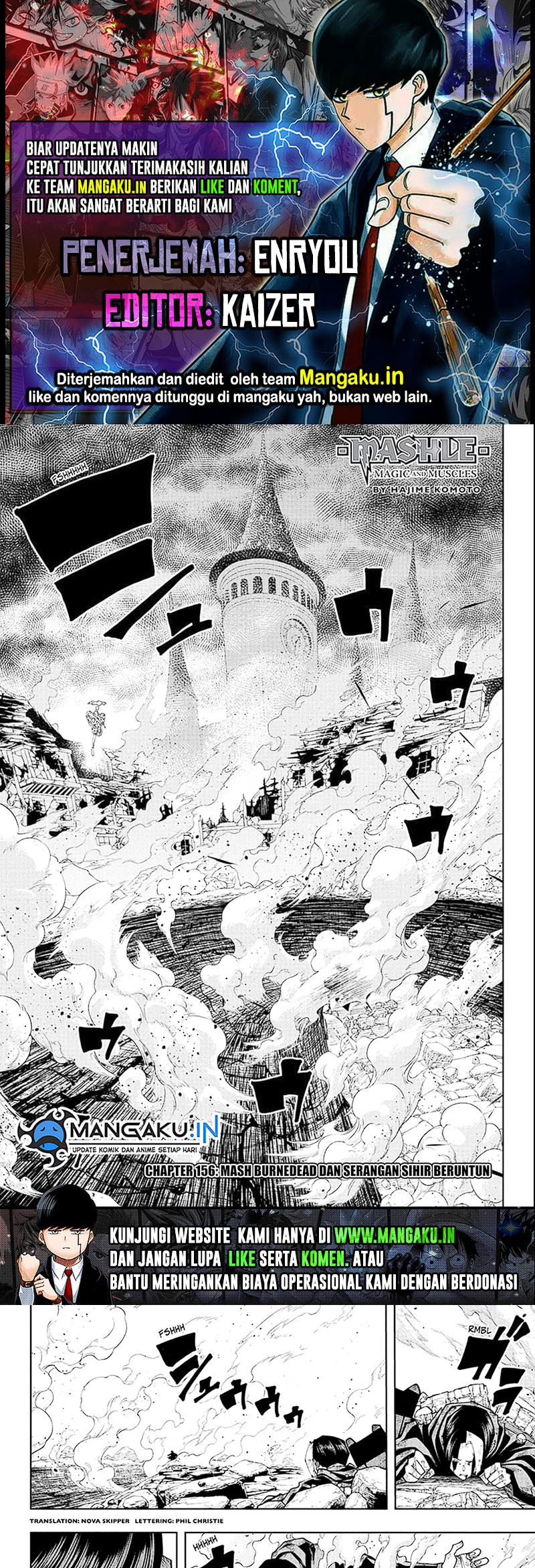 Read Mashle  Magic and Muscles ID Manga Online