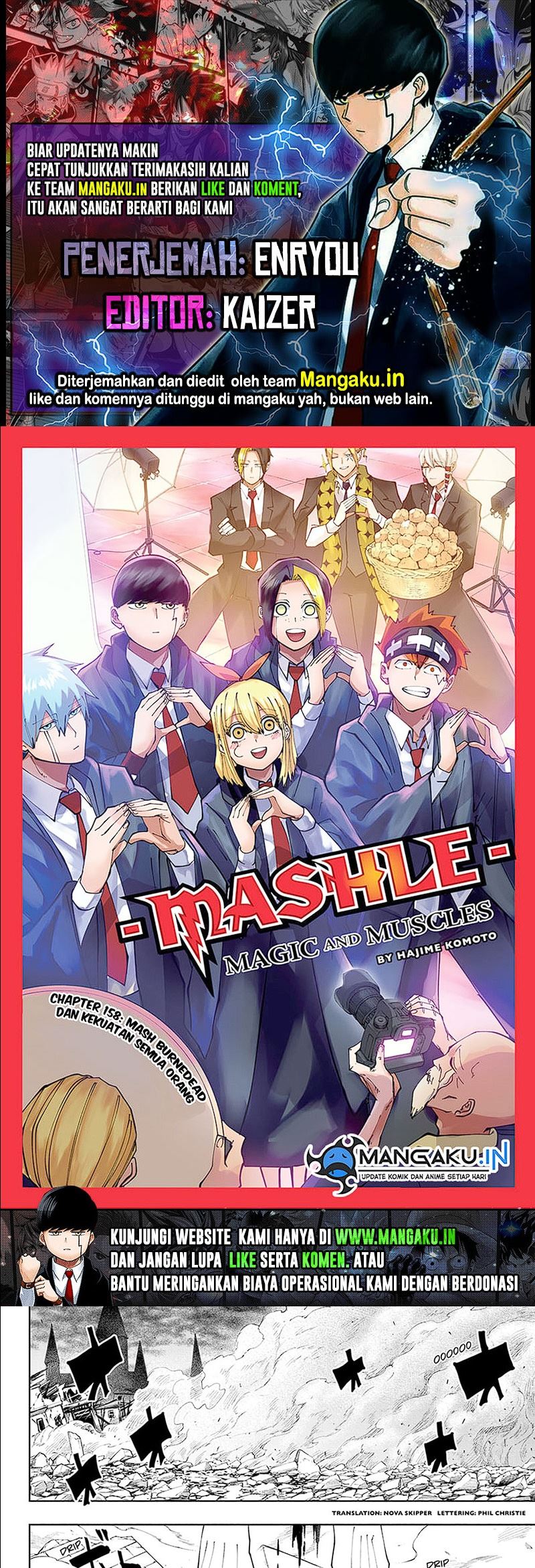 Read Mashle  Magic and Muscles ID Manga Online