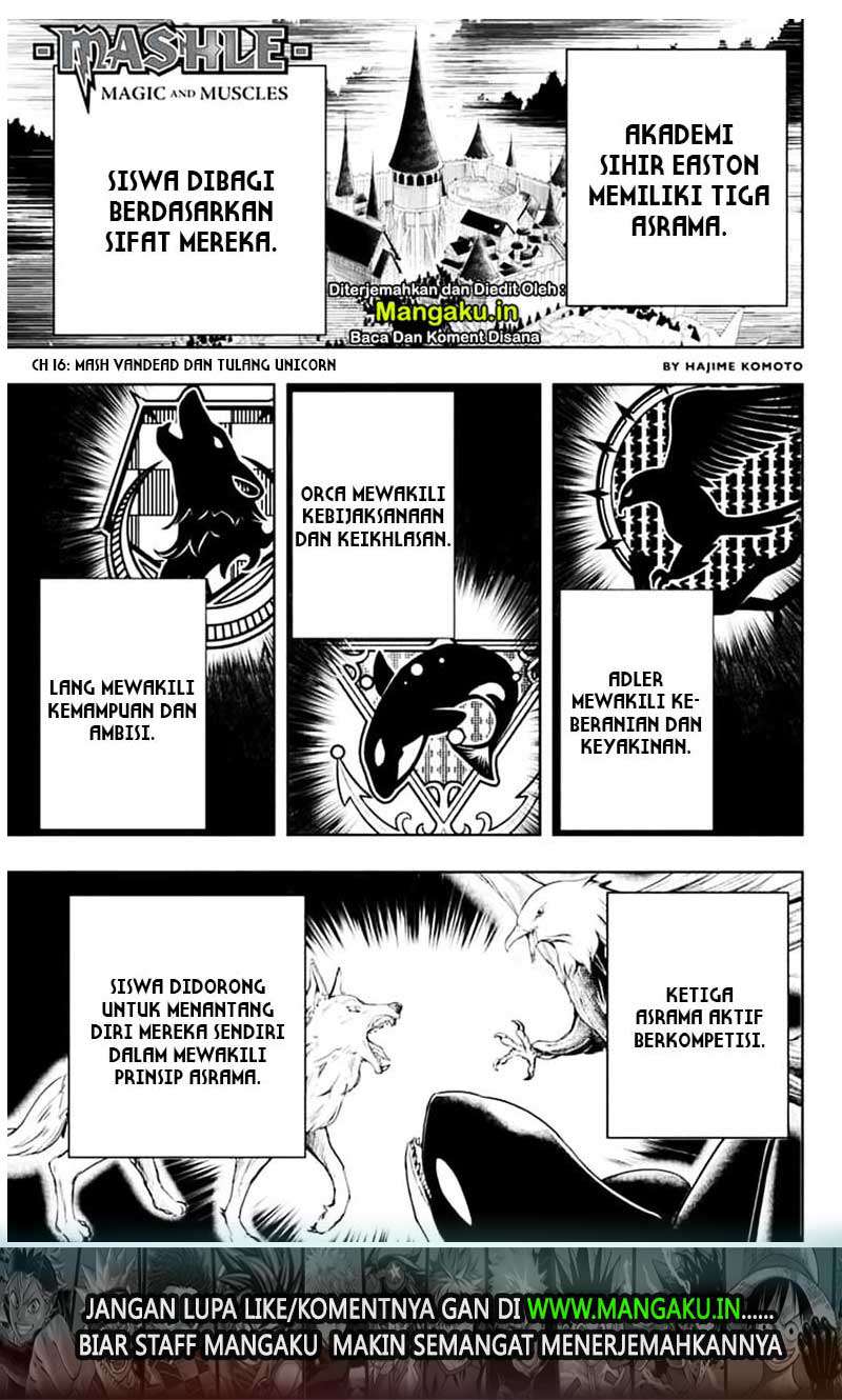 Read Mashle  Magic and Muscles ID Manga Online