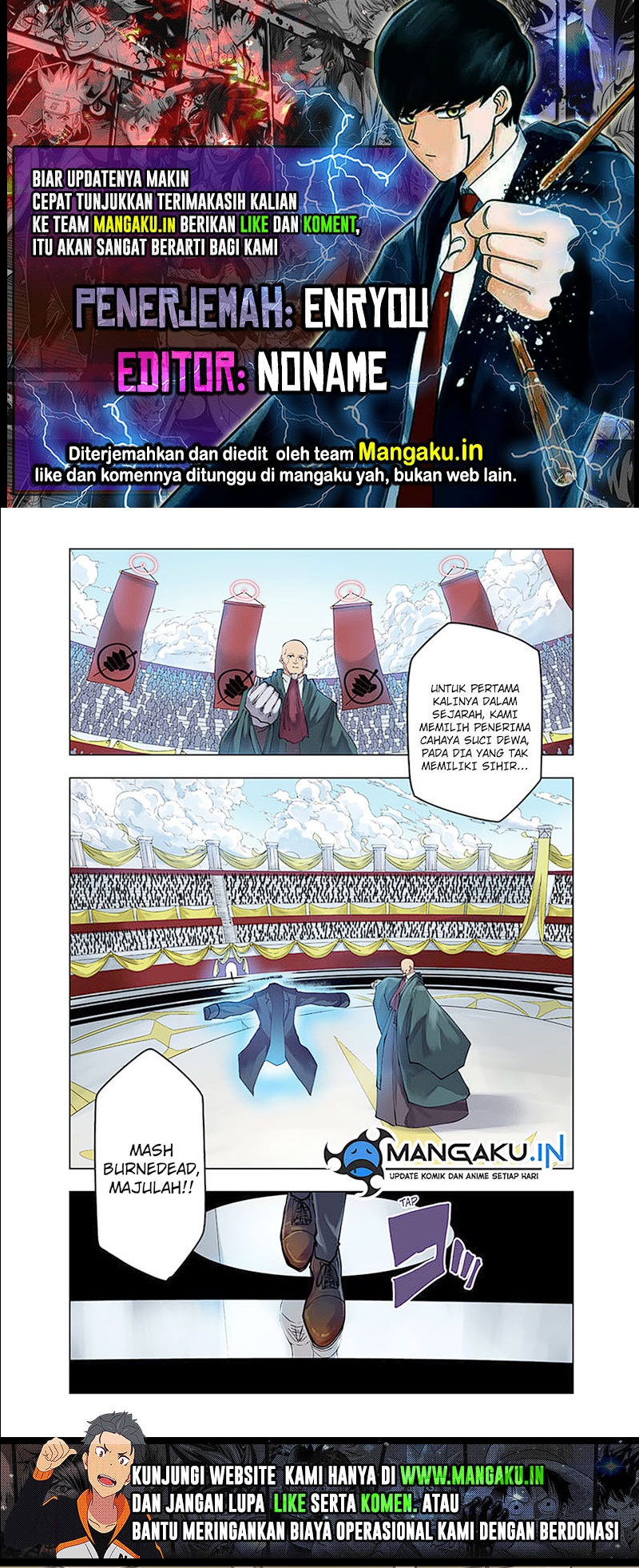 Read Mashle  Magic and Muscles ID Manga Online