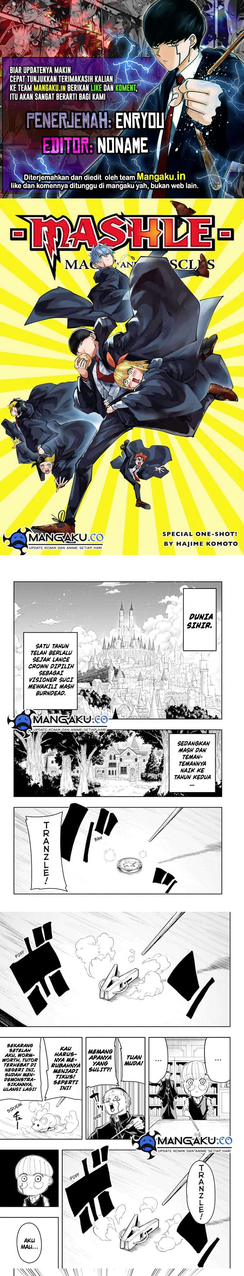 Read Mashle  Magic and Muscles ID Manga Online