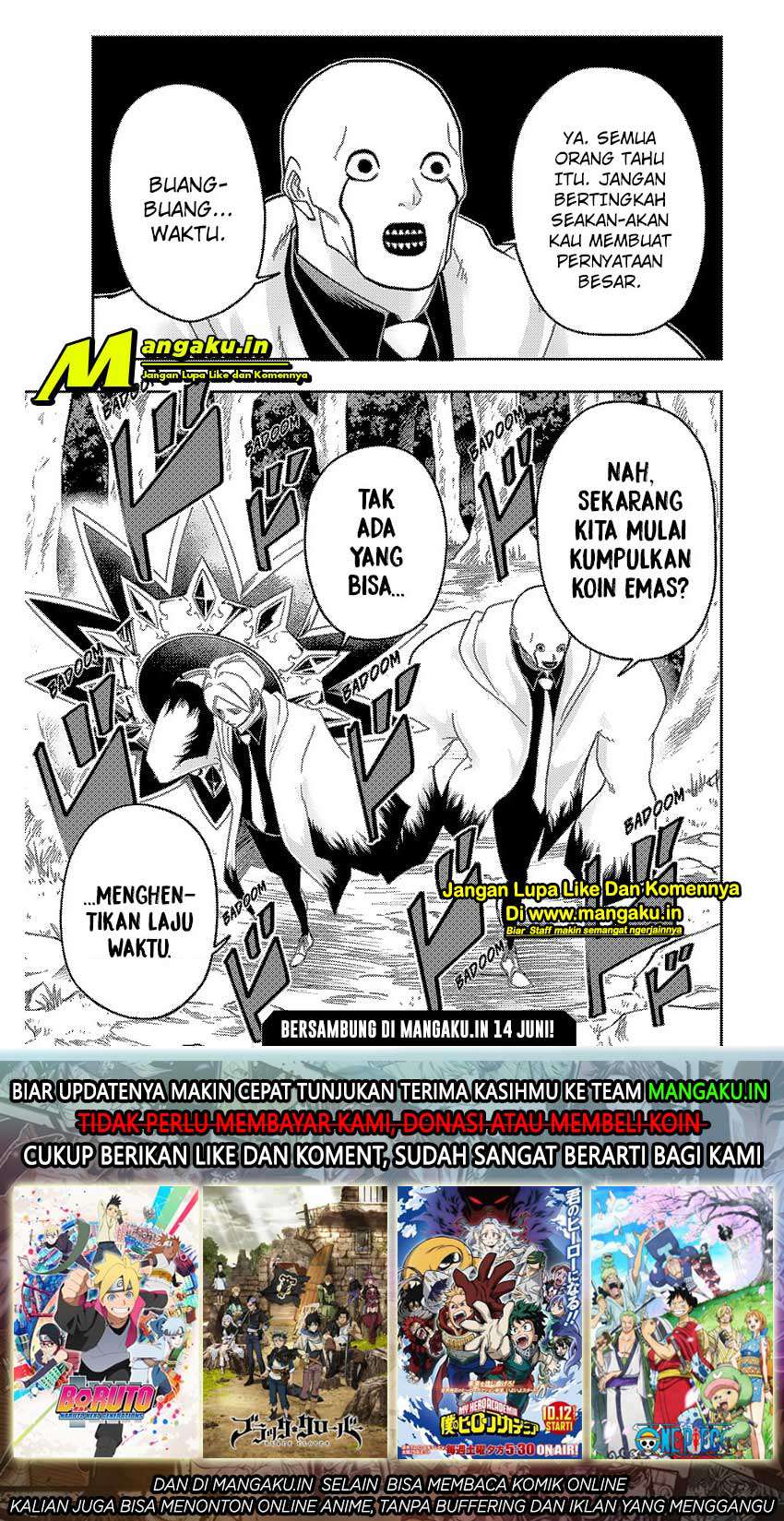 Read Mashle  Magic and Muscles ID Manga Online