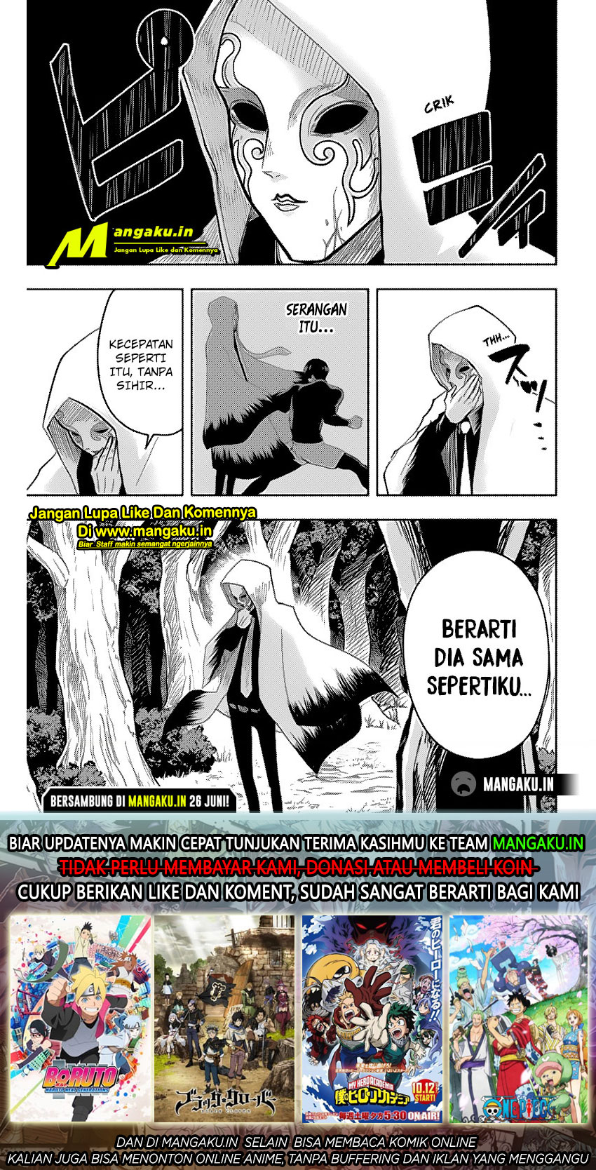 Read Mashle  Magic and Muscles ID Manga Online