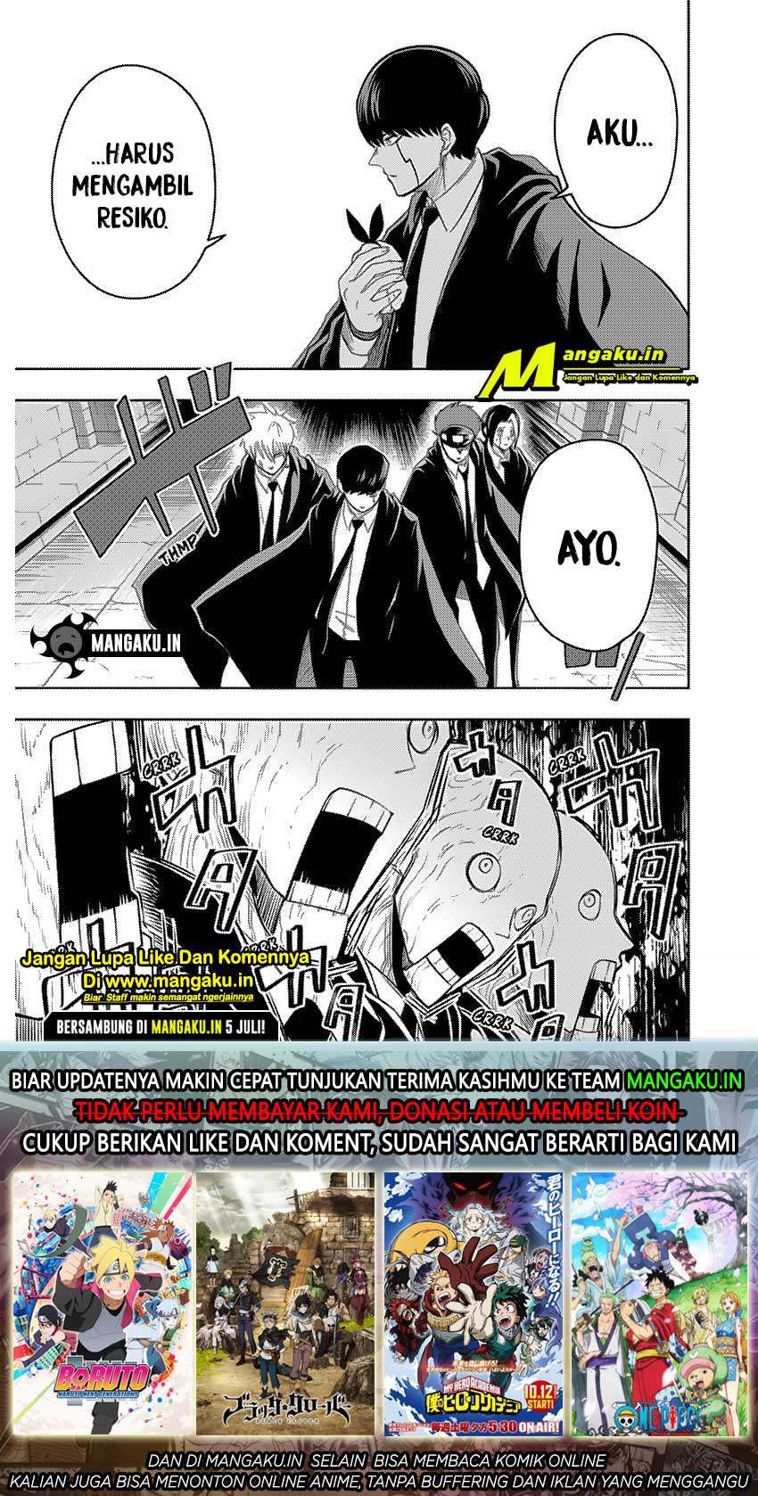 Read Mashle  Magic and Muscles ID Manga Online