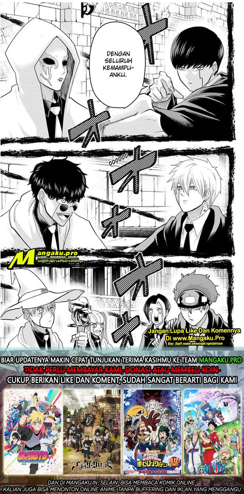 Read Mashle  Magic and Muscles ID Manga Online