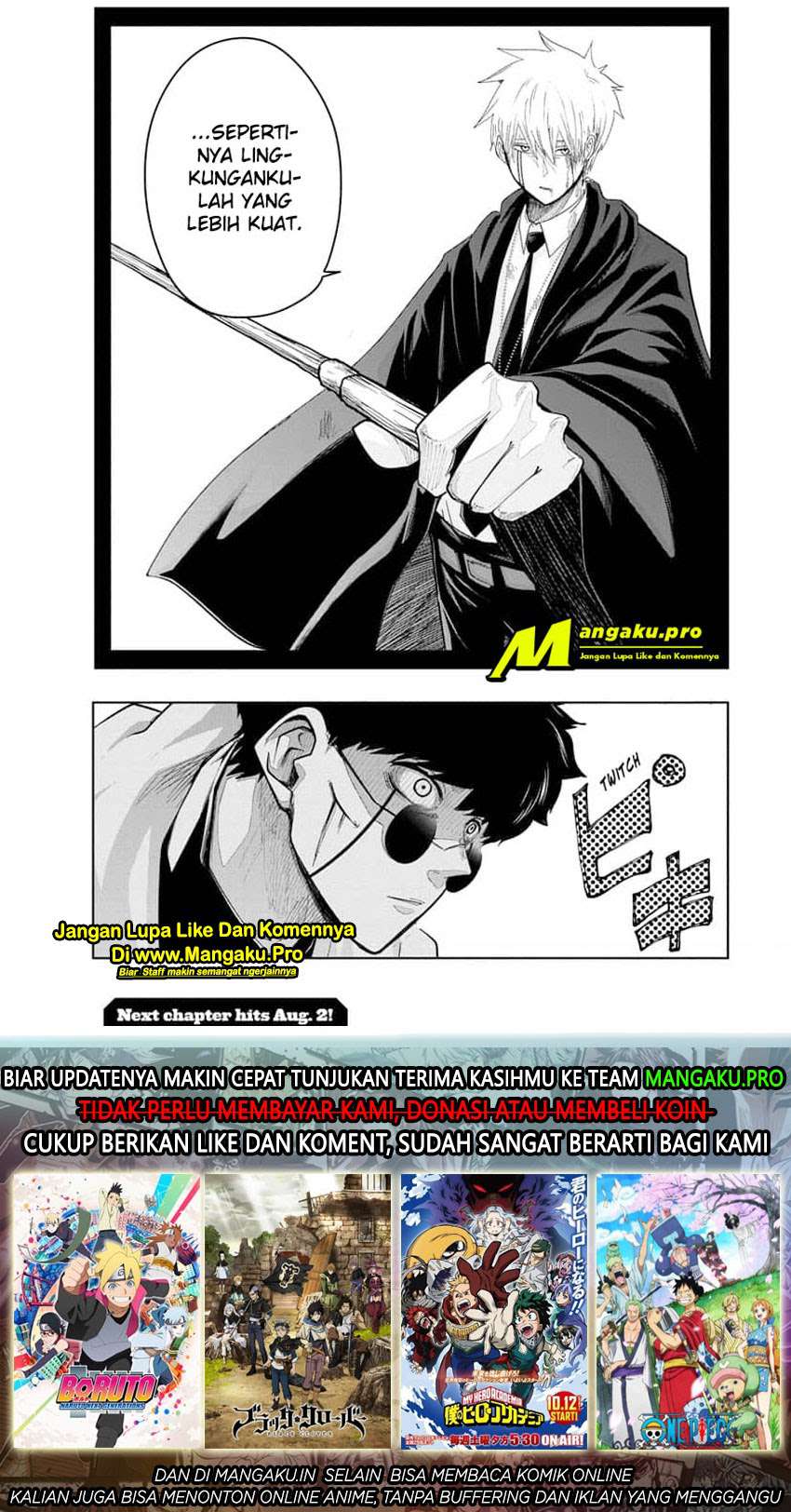 Read Mashle  Magic and Muscles ID Manga Online