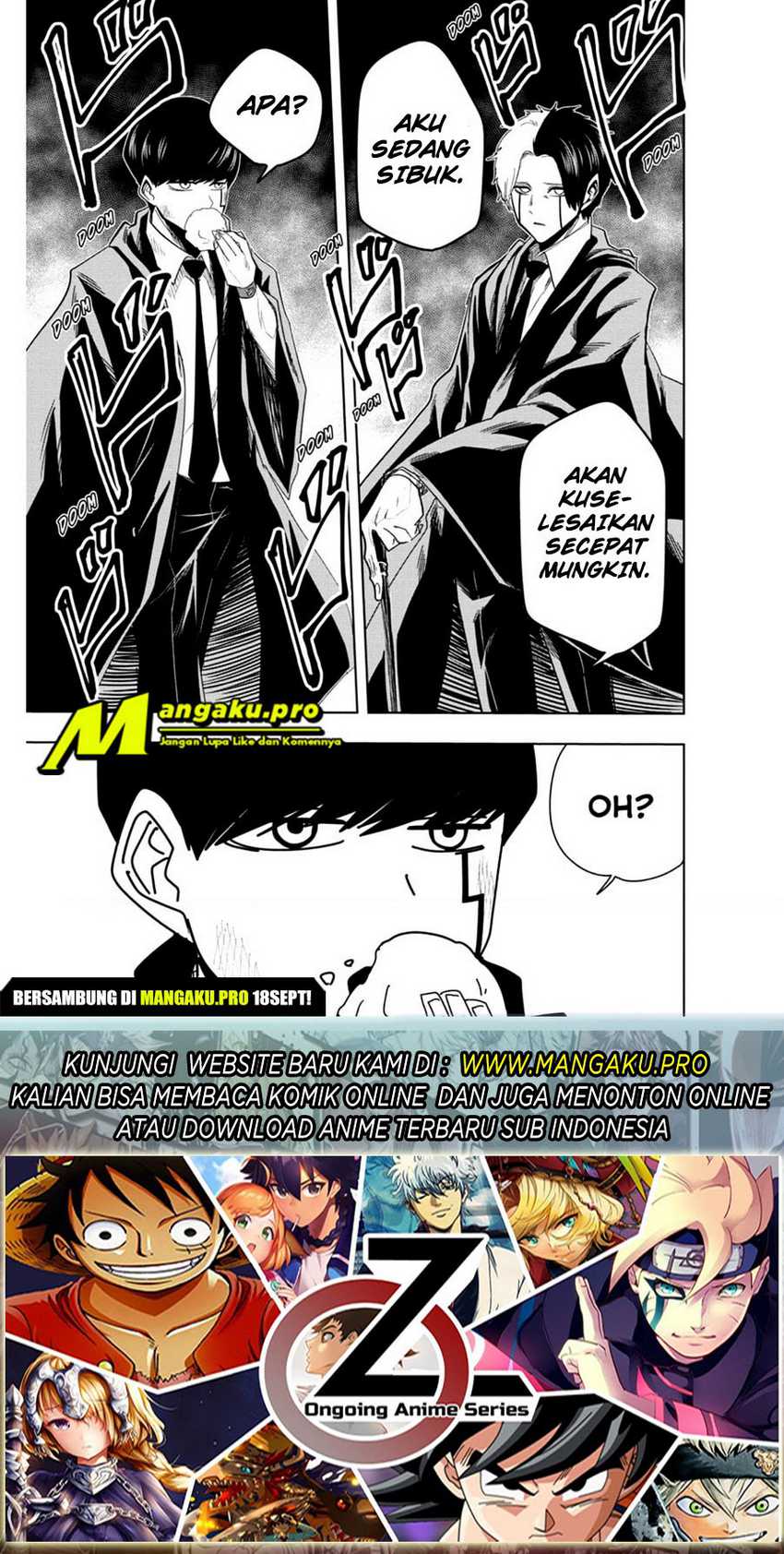 Read Mashle  Magic and Muscles ID Manga Online